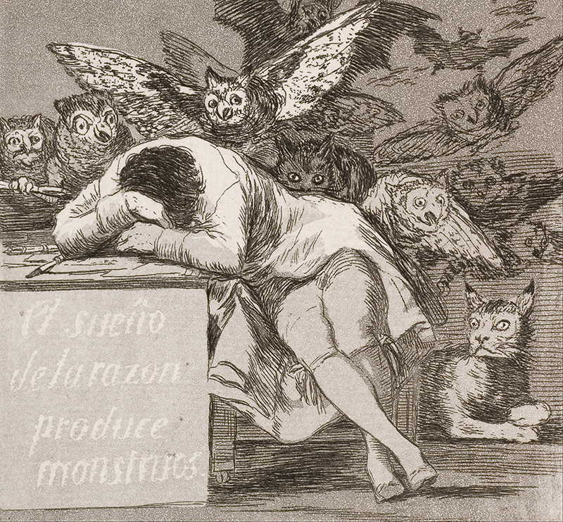 Le sommeil de la raison engendre des monstres — Գիտակցության քունը, ծնում է հրեշներ